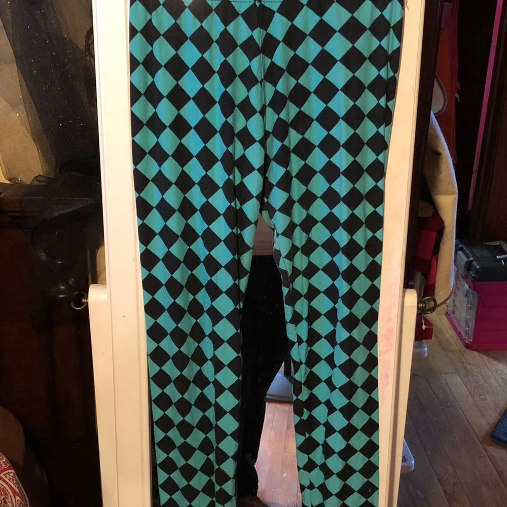 Buskin Legging shylo mint checkered